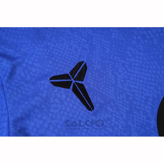 Tuta da Track FC Barcellona Manica Corta 2025-2026 Blu Purpura - Pantaloncini